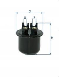 UNIFLUX FILTERS xb219 -  Топливный фильтр